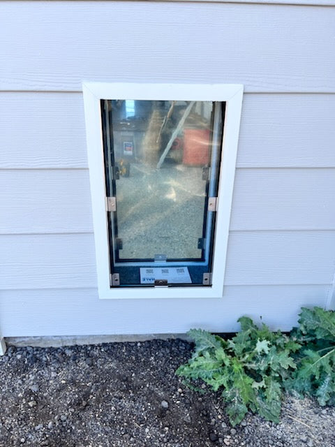 Hale Pet Door Wall Model professionally installed.