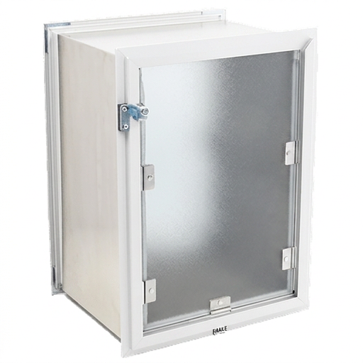 Hale Pet Door wall model with new frosted flap and tunnel